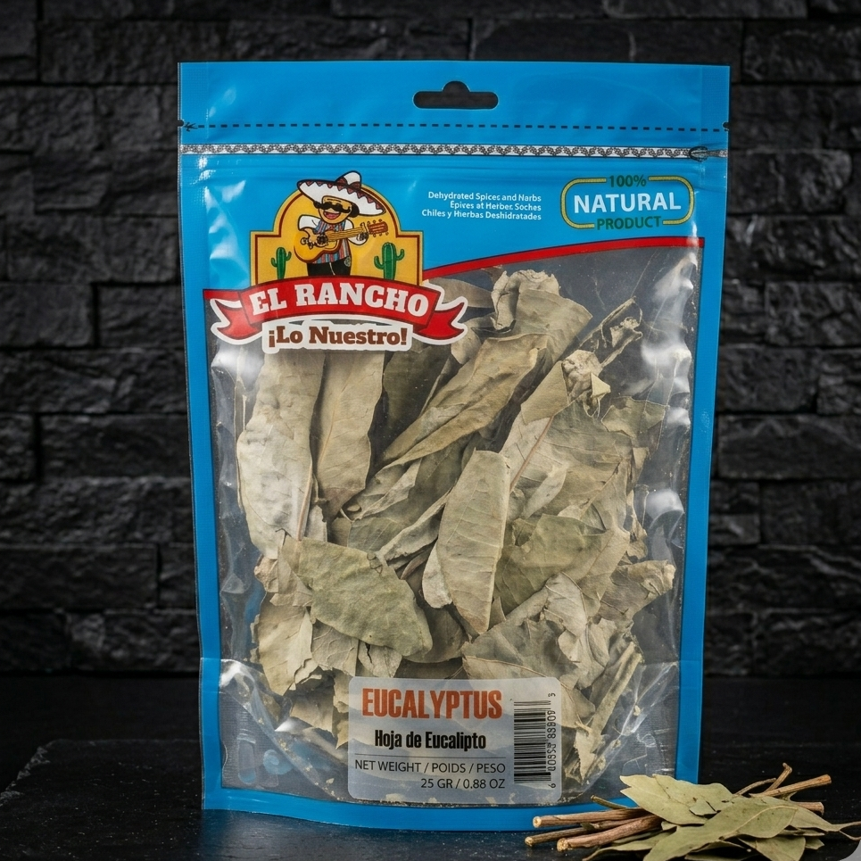 Hoja de eucalipto 25 gr